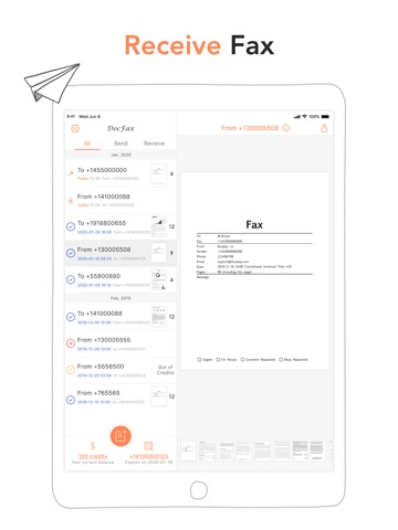 Doc Fax - Mobile Fax Appのおすすめ画像3