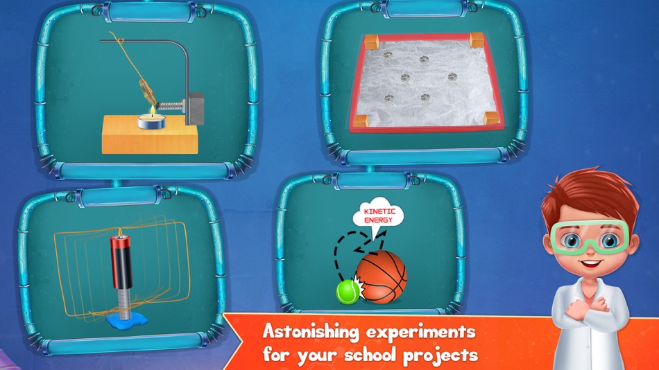 #5. Science Experiment School Lab (iOS) 由: Rolling Panda