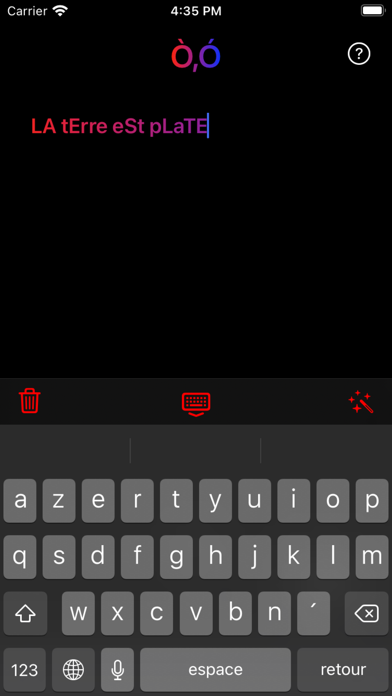 Fool modificateur de texte Screenshot