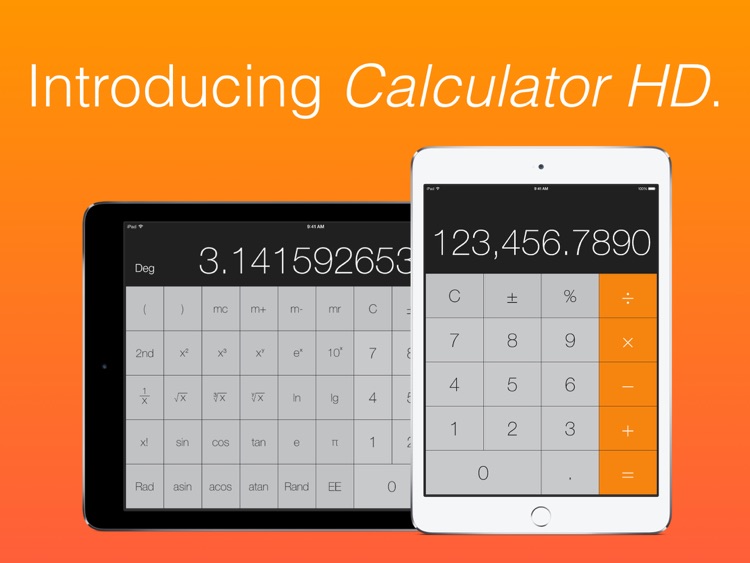 Calculator HD (for iPad)