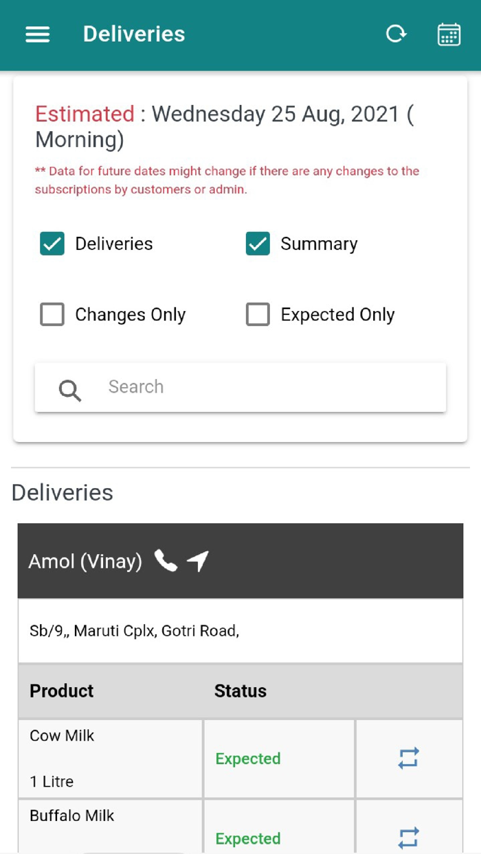 Rekart Delivery Management app