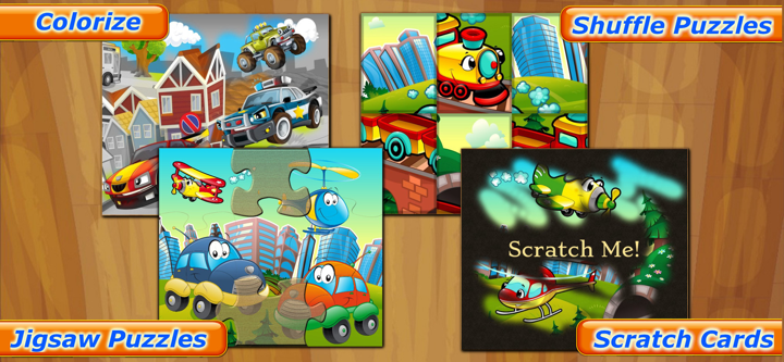 Cars Puzzle Games for Kids screenshot 2