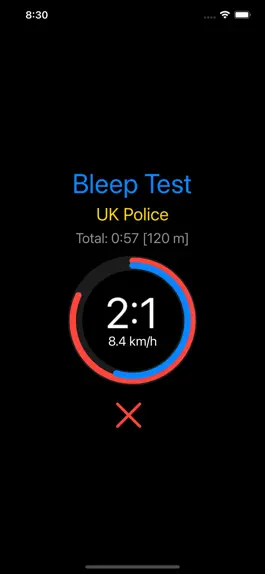 Game screenshot Bleep Test UK Police apk