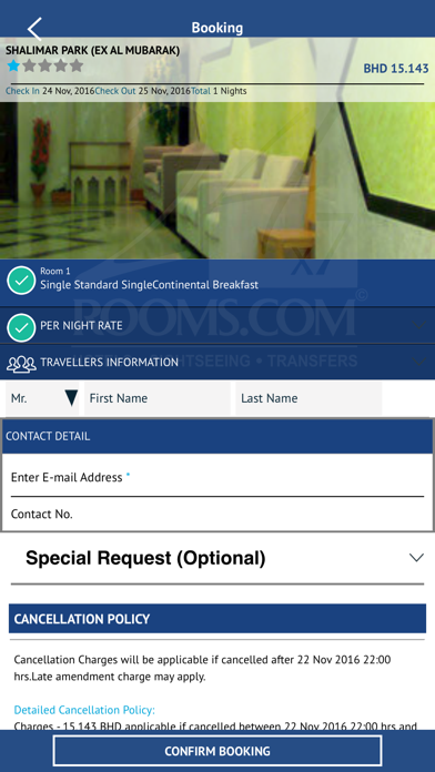 24x7Rooms.com Screenshot