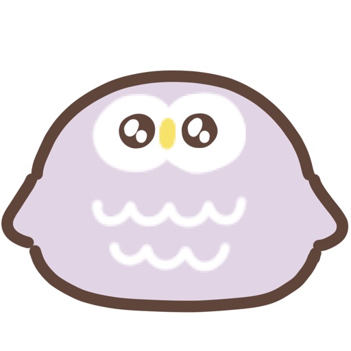 soft owl sticker