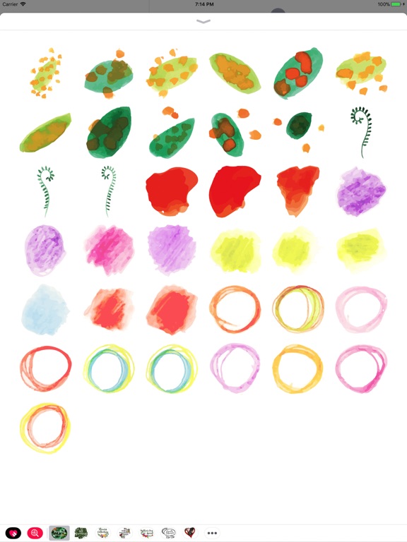 Screenshot #3 for Tropical Watercolour