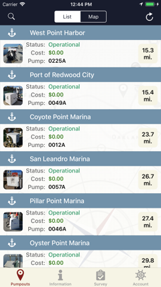 Pumpout Nav screenshot 2
