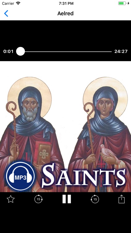 Catholic Saints Audio Library screenshot-3