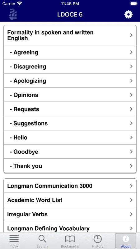 LDOCE screenshot 6 of 9