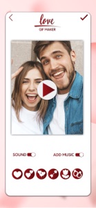 Love Video Maker – Create Gif screenshot #1 for iPhone