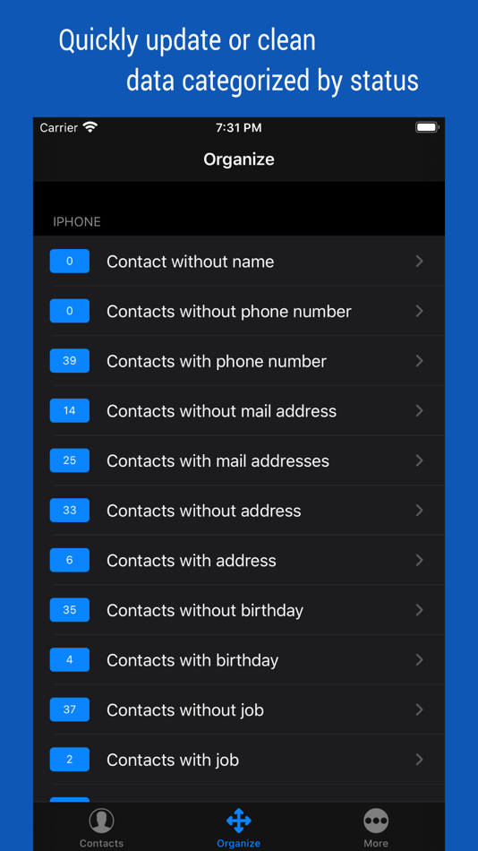 #8. iContacts: Contact Group Tool (iOS) 由: Jeonghwan Kim