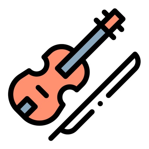 Violin Stickers icon