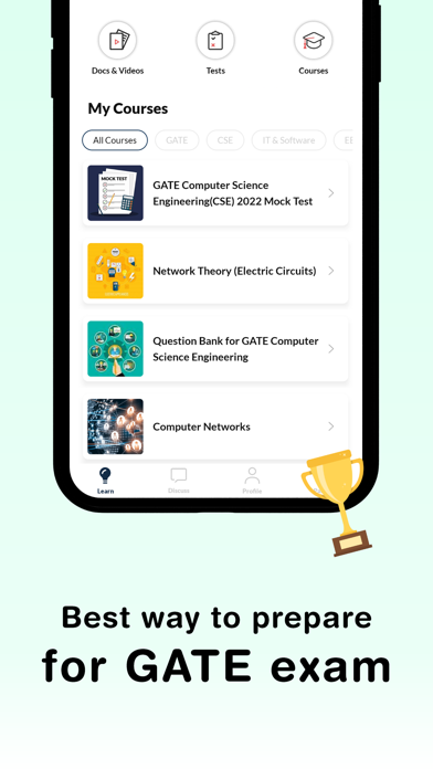 GATE Exam Prep & Mock Tests Screenshot