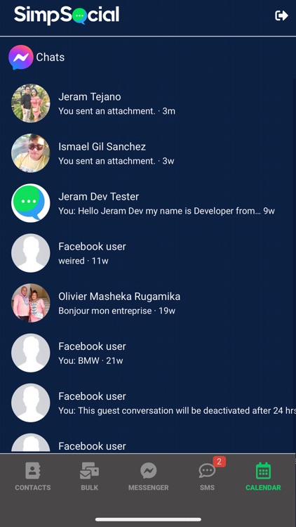 SimpSocial Mobile screenshot-3