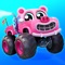 "Piggy Panda Welcome you to the world of monster truck games