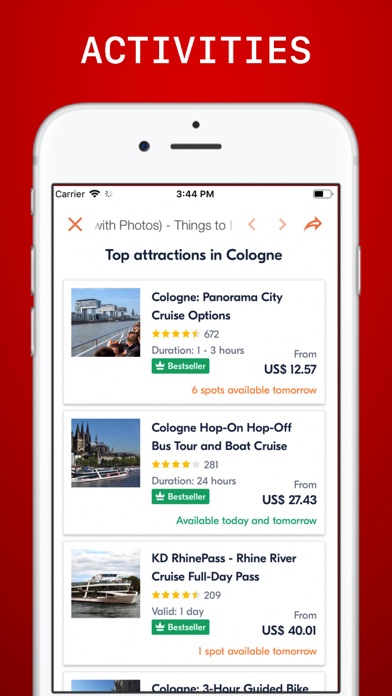 Cologne Travel Guide Screenshot