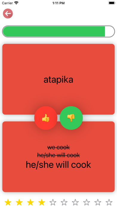 Swahili Verb Blitz Screenshot