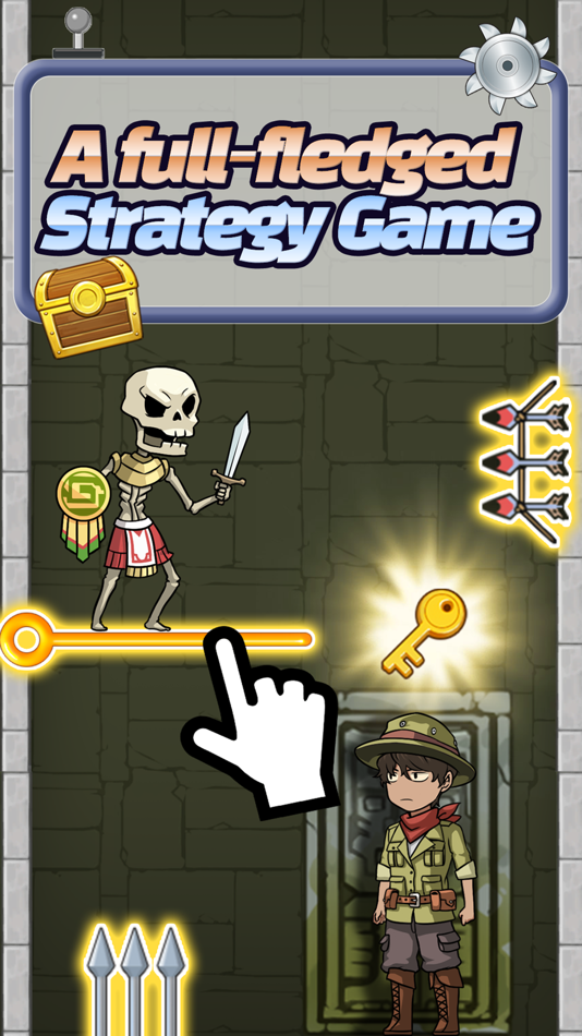 #6. Puzzle Rescue : Pull the Pin (iOS) 由: Springcomes Co., Ltd.