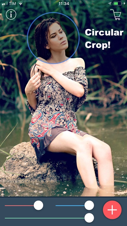 Circular Photo Cropping Tool