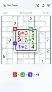 killer sudoku - puzzle games iphone screenshot 3