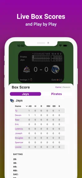 Game screenshot Scorebook Baseball hack
