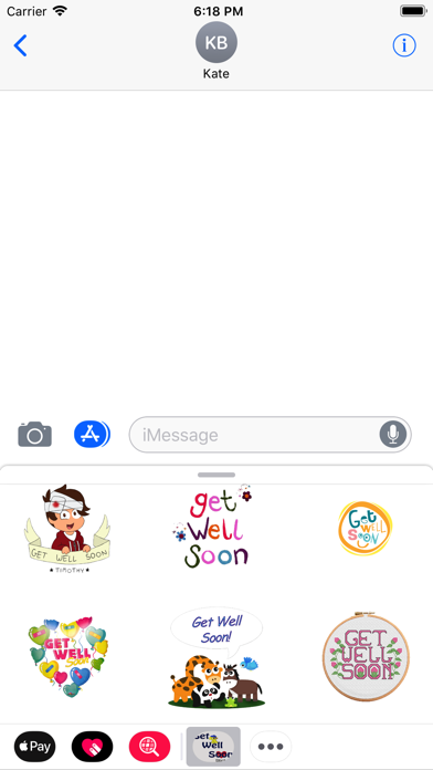 Get Well Soon Stickers 2018 Screenshot