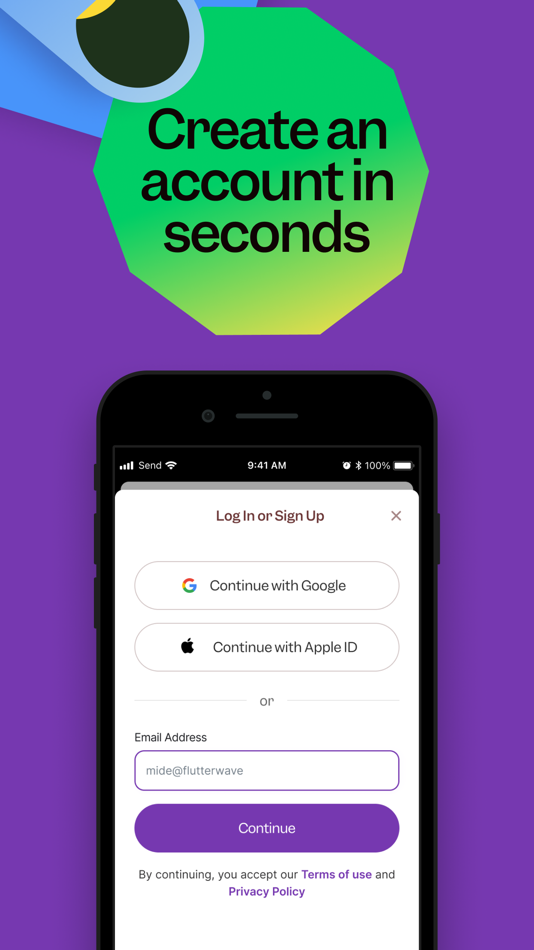 #1. Send App (Prev. Send) (iOS) Podle: Flutterwave Inc.