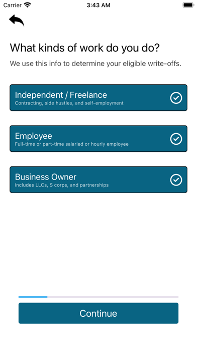 Done For You Tax Screenshot