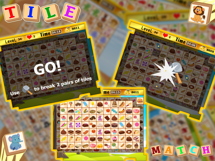 Tile Match Master Puzzle Game