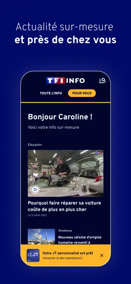 Game screenshot TF1 INFO - LCI : Actualités apk