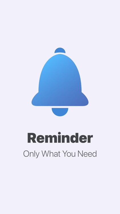 Reminder - Widget & Routine