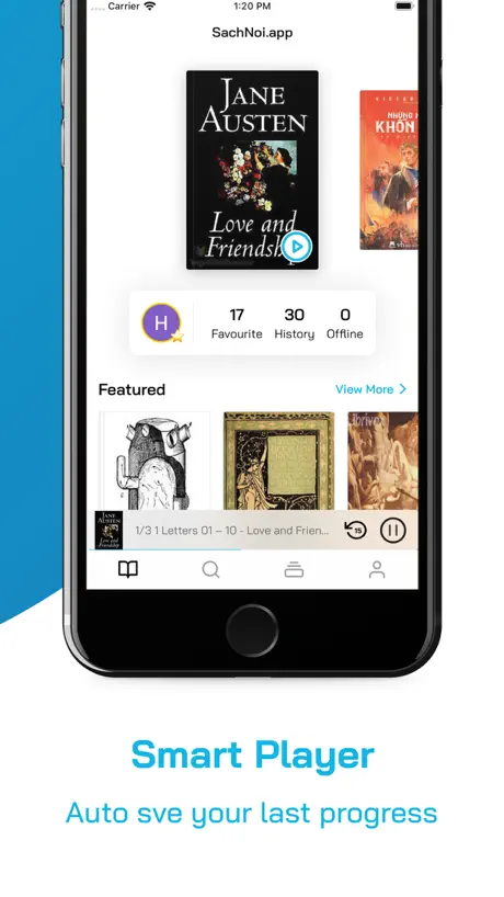 AudioAZ - Audiobooks & Stories