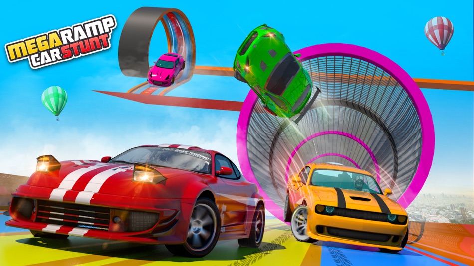 GT Mega Ramp Car Driving Stunt - 1.0.2 - (iOS)