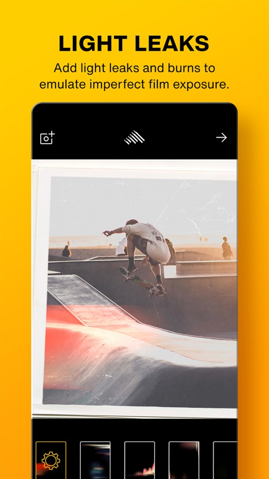 #3. Filme — Analog Photo Editor (iOS) Ved: Filme LLC