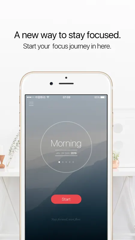Tide Lite: Natural Focus Timer screenshot 1 of 5