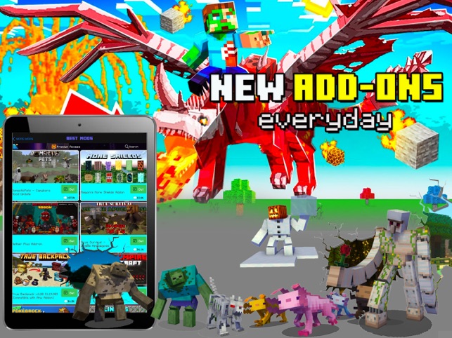 Anime Addons for Minecraft Mod on the App Store