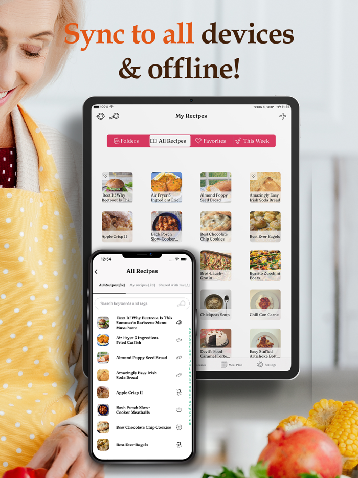 Recipe Keeper Book Organizer