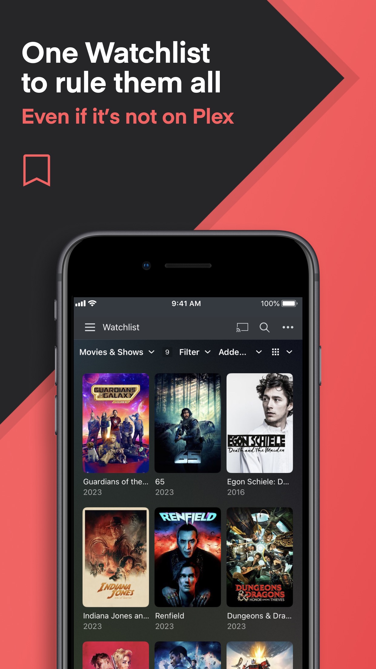 Screenshot do app Plex: Watch Live TV and Movies