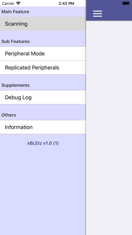xBLEtz - BLE Scan 2