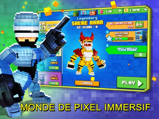 Screenshot #5 pour Super Pixel Heroes