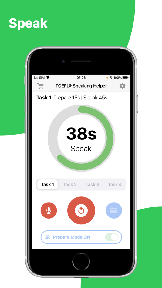 #3. TOEFL Speaking Helper (iOS) By: 晟远 鲁