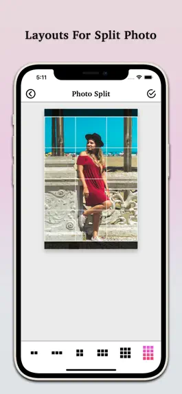 Game screenshot Photo Split - Grid Style Crop apk