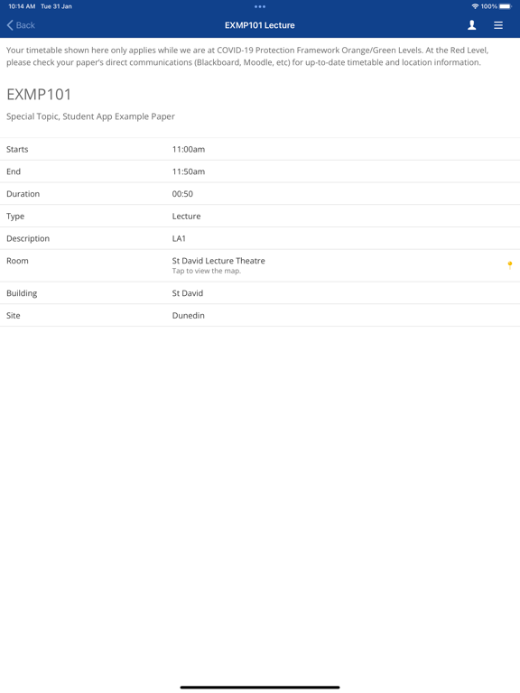 Screenshot #5 pour University of Otago