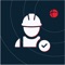 With the Check-in-at-work app, you can easily register your attendance at a construction site