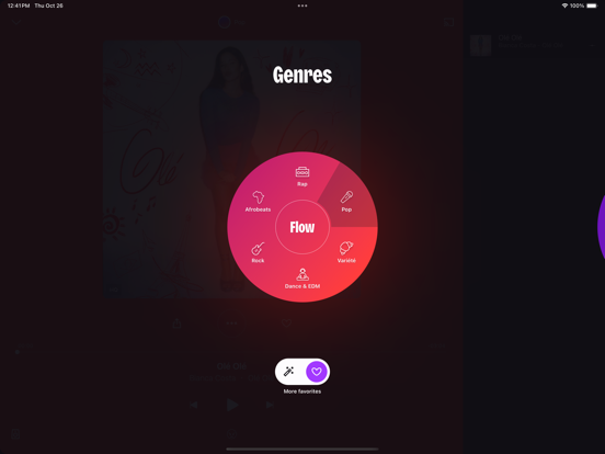 Deezer - Muziek en podcasts iPad app afbeelding 3