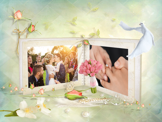 The Wedding Photo Frames iPad screenshot