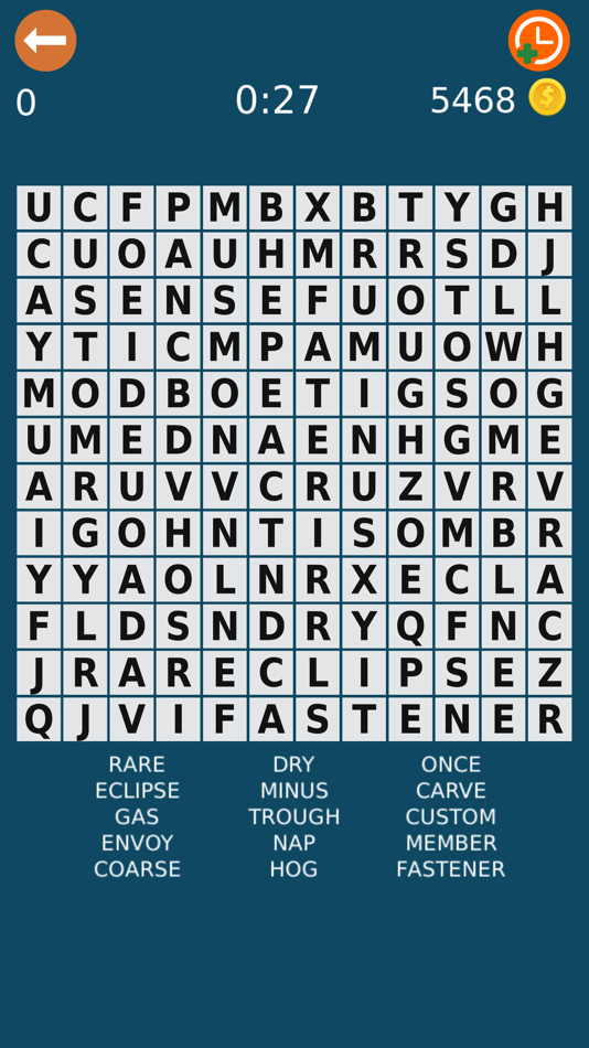 #3. Word Search Word Puzzle (iOS) By: Beata Skubala