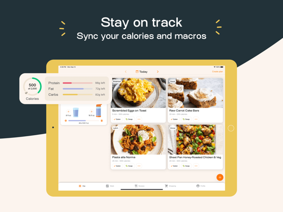 MealPrepPro Planner & Recipes iPad app afbeelding 4