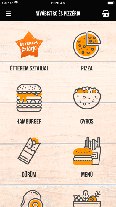 NívóBistro és Pizzéria Screenshot