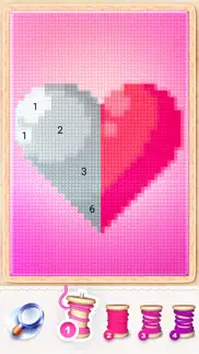 magic cross-stitch: pixel art iphone screenshot 4